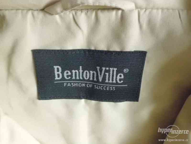 BENTON VILLE pánská béžová vesta XXXXL - foto 2