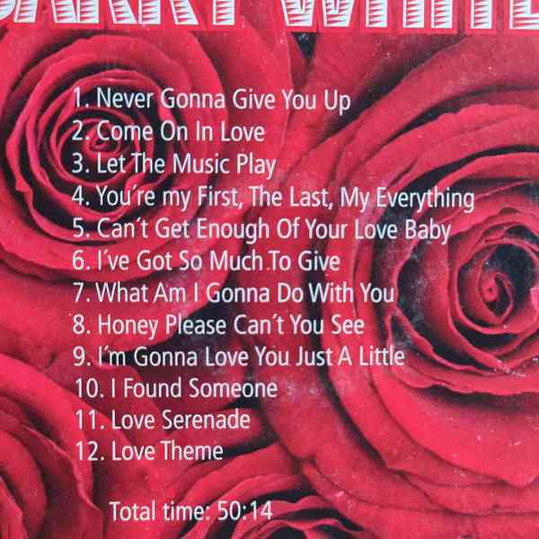 CD - BARRY WHITE / The Best of - foto 2