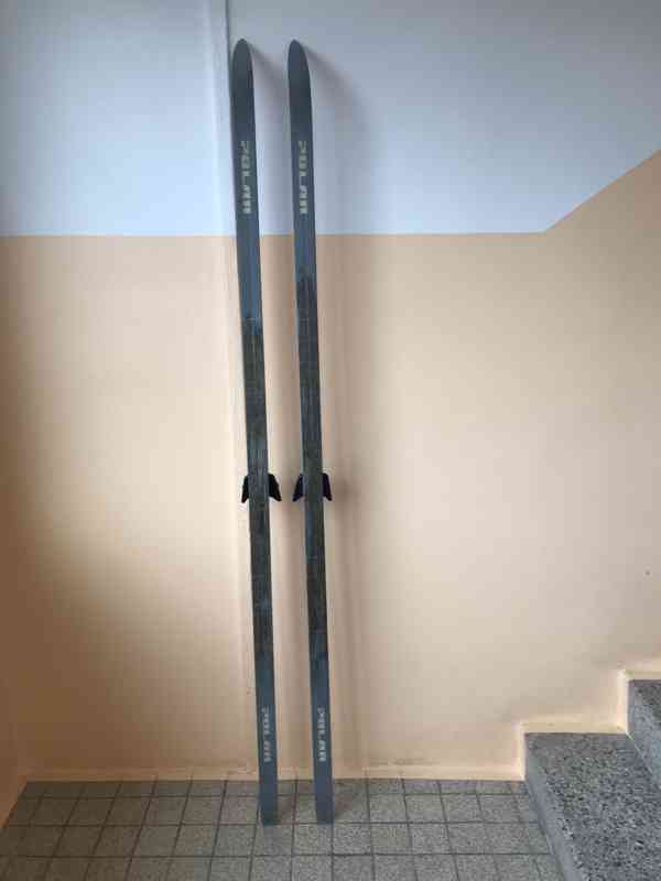 Běžky Cristal LT 55 délka 200cm s vázáním Nordic 75mm. - foto 6