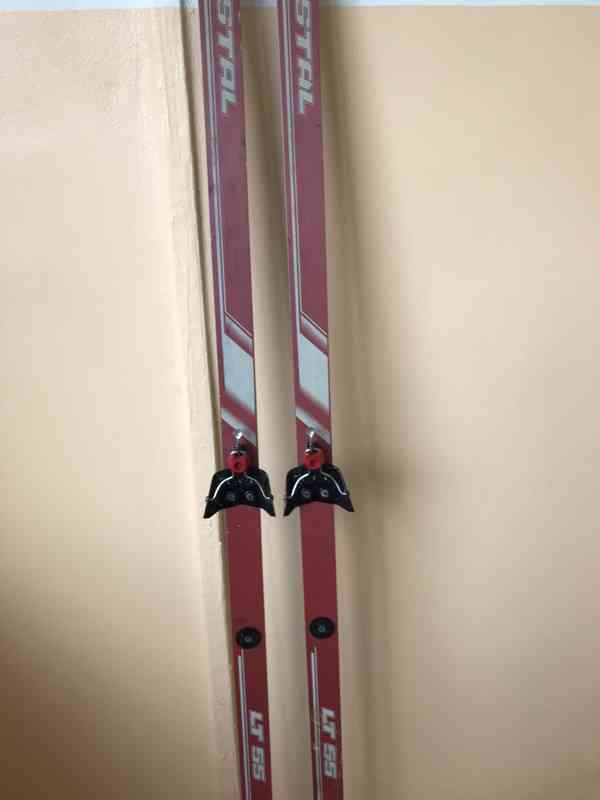 Běžky Cristal LT 55 délka 200cm s vázáním Nordic 75mm. - foto 3