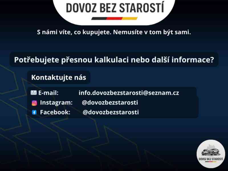 Dovoz aut z Německa a německy mluvících zemí LEVNĚ - foto 3