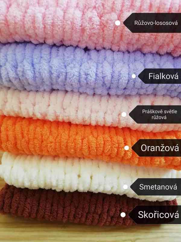 Měkký pletený nákrčník puffy (barva na přání)  - foto 7