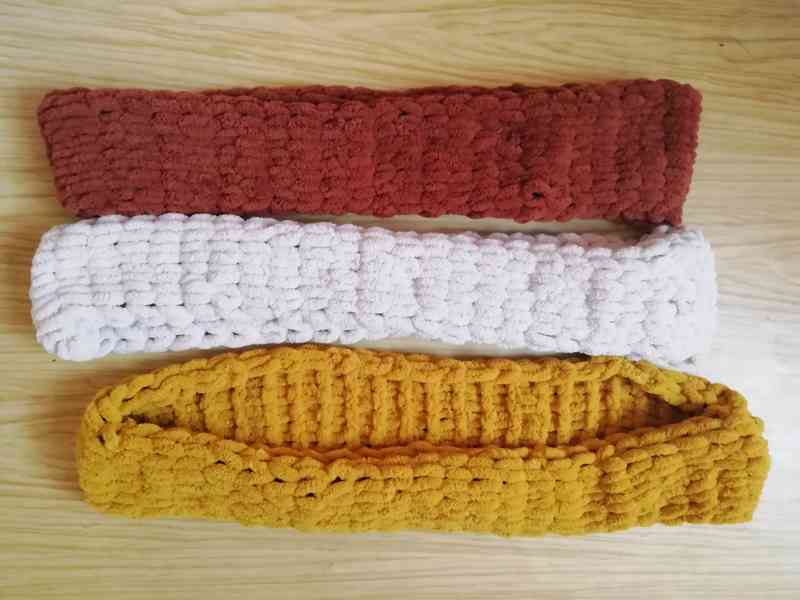 Měkký pletený nákrčník puffy (barva na přání)  - foto 2
