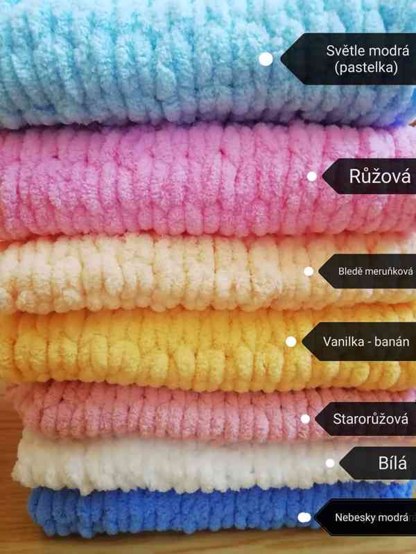 Měkký pletený nákrčník puffy (barva na přání)  - foto 5