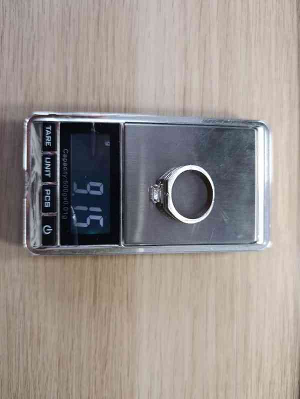 Krásný pánsky starý prsten, velikost 64 - foto 2