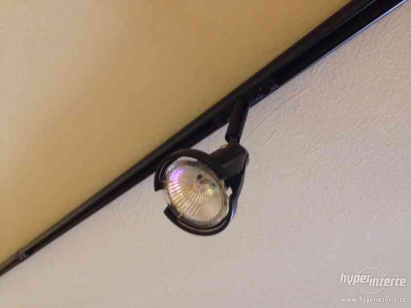 Osvětlení - lištový systém variabilní, halogenové žárovky - foto 7