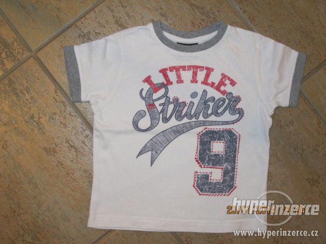 Bílé triko Little striker 9 - foto 1