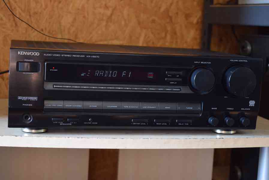 KENWOOD KR-V5570 VÝBORNÝ AV STEREO RECEIVER RDS ! - foto 1