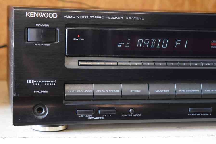 KENWOOD KR-V5570 VÝBORNÝ AV STEREO RECEIVER RDS ! - foto 2