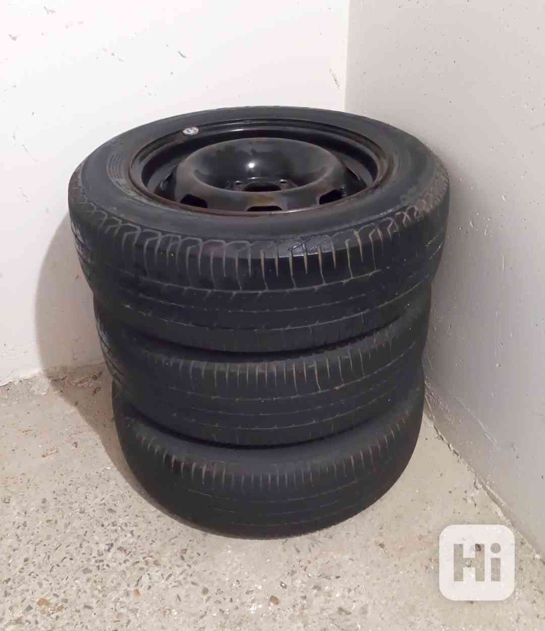 3 kola s letními pneumatikami 185/65 R15 T88  - foto 1