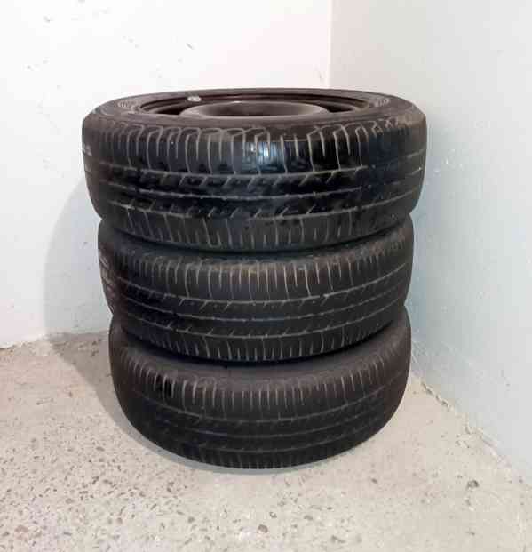 3 kola s letními pneumatikami 185/65 R15 T88  - foto 3