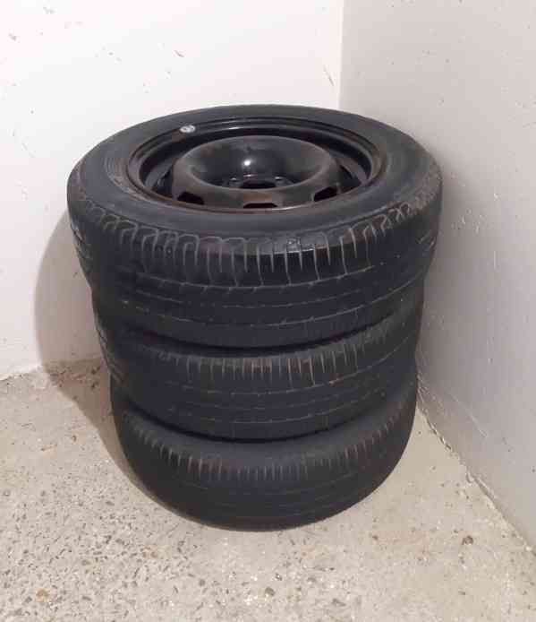3 kola s letními pneumatikami 185/65 R15 T88  - foto 1