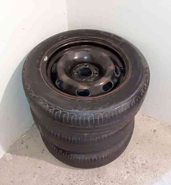 3 kola s letními pneumatikami 185/65 R15 T88  - foto 2