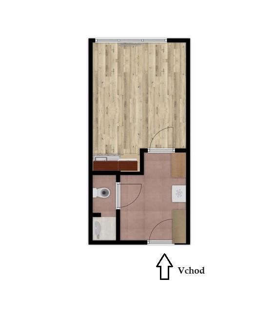 NABÍDKA PRONÁJMU BYTU 1+KK S PĚKNÝM VÝHLEDEM, BRNO – LESNÁ - foto 17