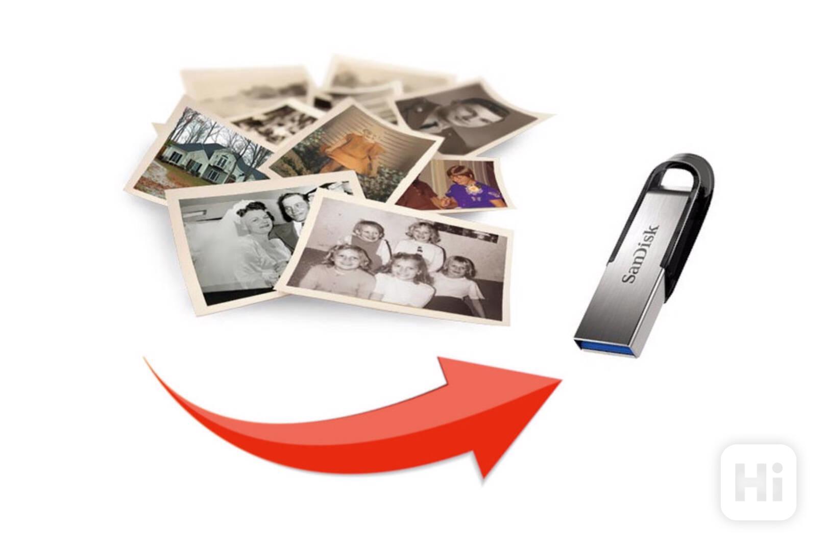 Skenování fotografií na USB FlashDisk. - foto 1