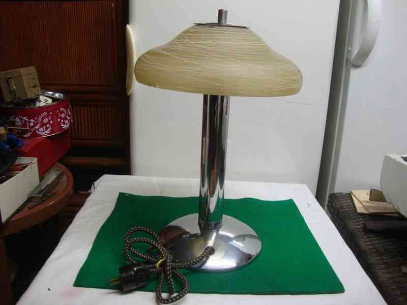 Retro starožitná stolní lampa lampička Napako typ 8239 - foto 3