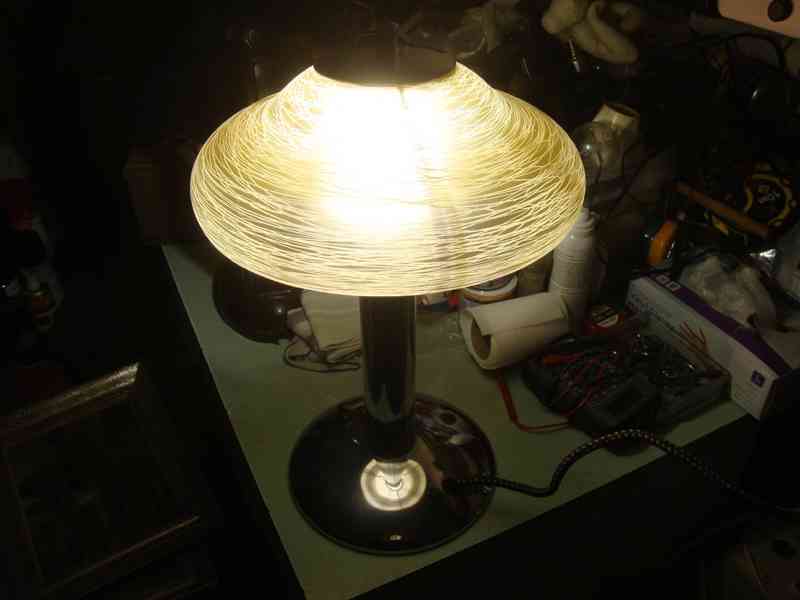 Retro starožitná stolní lampa lampička Napako typ 8239 - foto 13