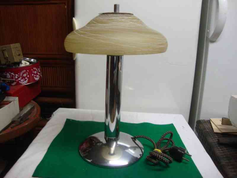 Retro starožitná stolní lampa lampička Napako typ 8239 - foto 4