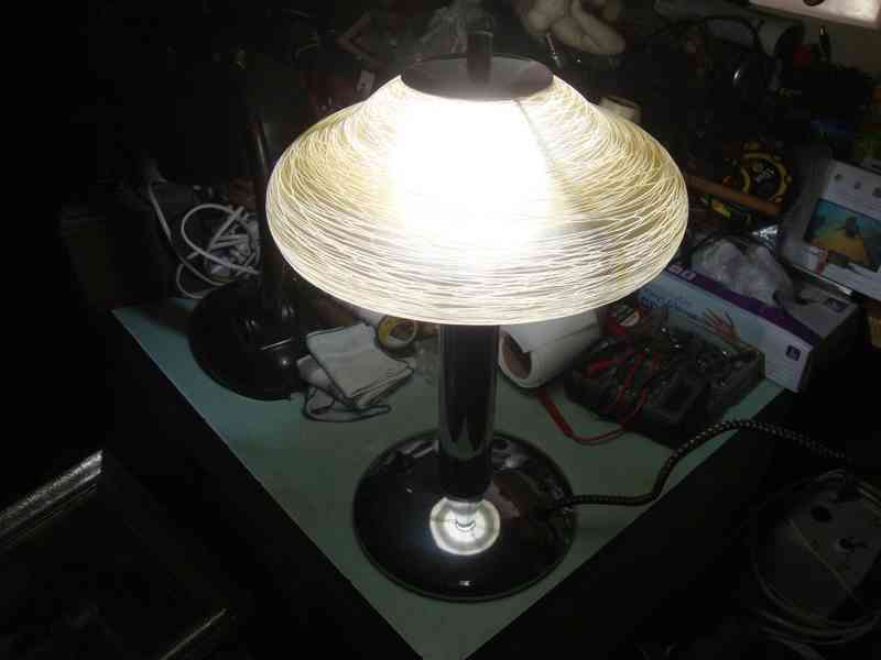 Retro starožitná stolní lampa lampička Napako typ 8239 - foto 18