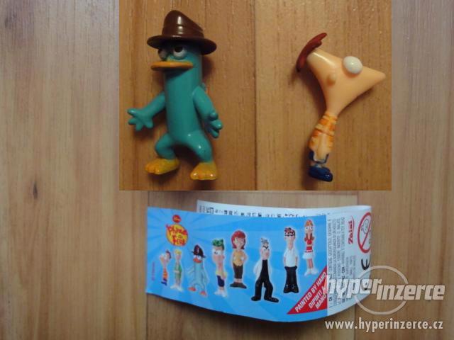 nabízím figurku Perryho a Phinease z kinder vajíčka z pohádk - foto 1