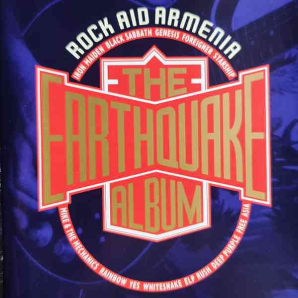 CD - THE EARTHQUAKE ALBUM / Rock Aid Armenia - foto 1