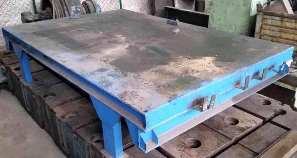 Podstavec pod litinovou desku 2400x1600x500mm (7318.) - foto 2
