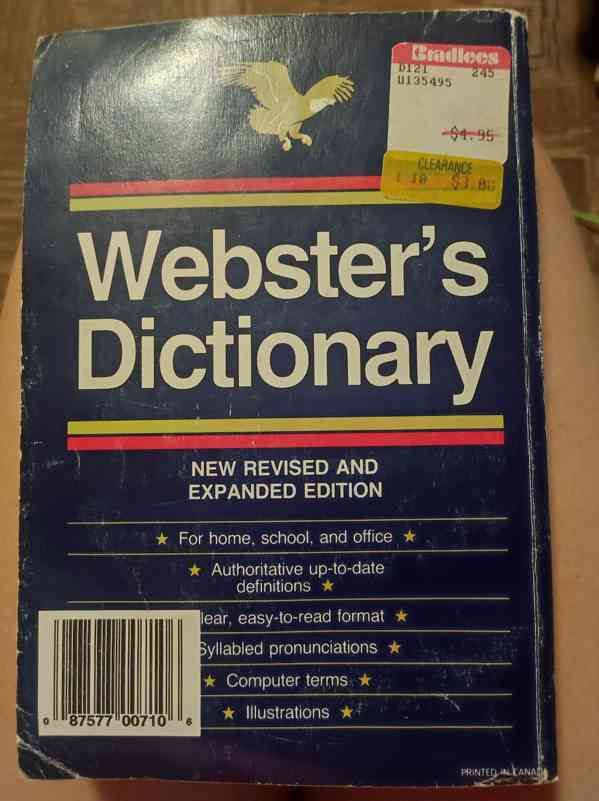 Webster's Dictionary  - foto 2