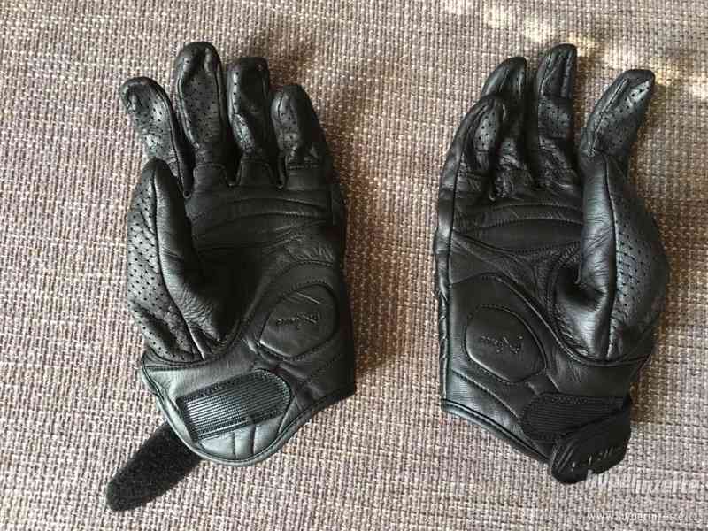 Moto rukavice SHIMA BULLET černé pánské (velikost 12) - foto 2