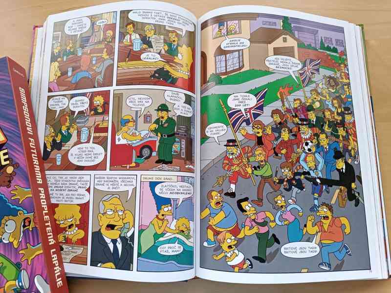 🌿 VELKÝ KOMIKS Simpsonovi Futurama 🌿 - foto 11