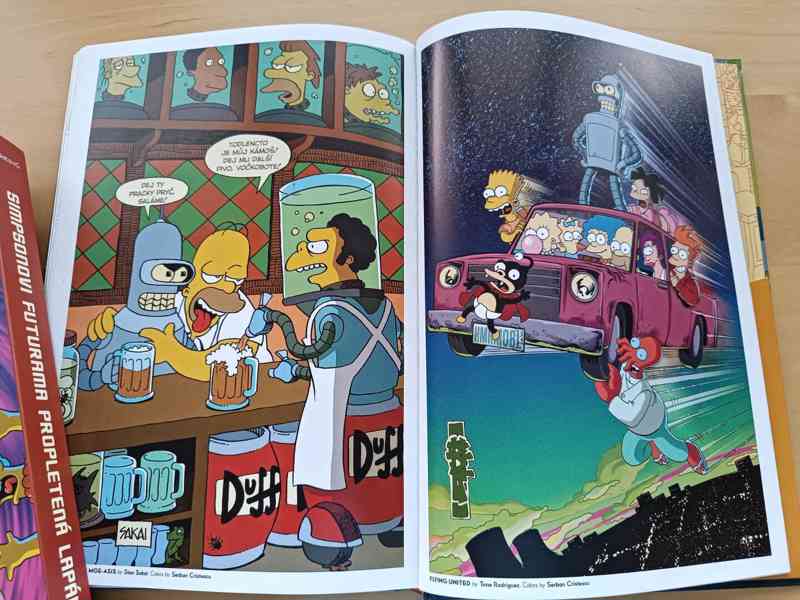 🌿 VELKÝ KOMIKS Simpsonovi Futurama 🌿 - foto 5