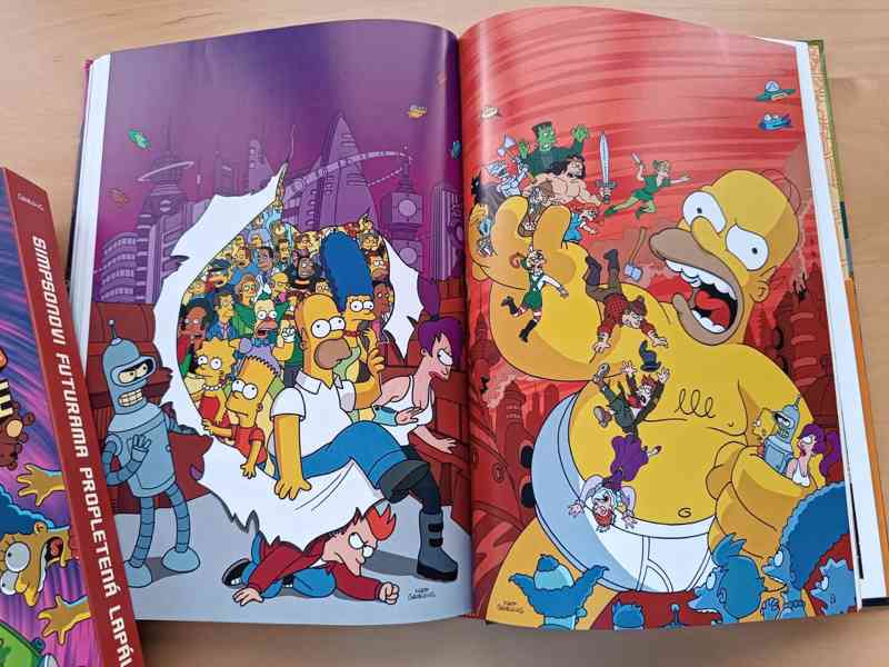 🌿 VELKÝ KOMIKS Simpsonovi Futurama 🌿 - foto 6