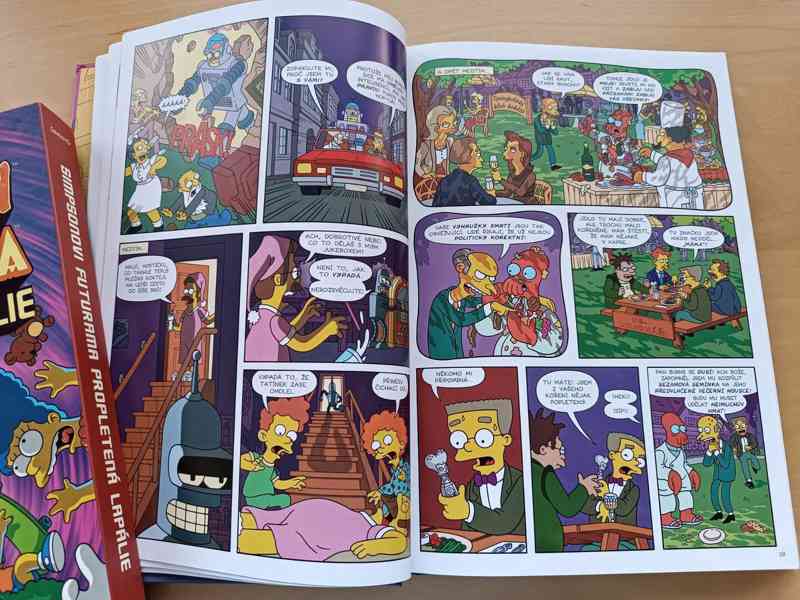 🌿 VELKÝ KOMIKS Simpsonovi Futurama 🌿 - foto 13
