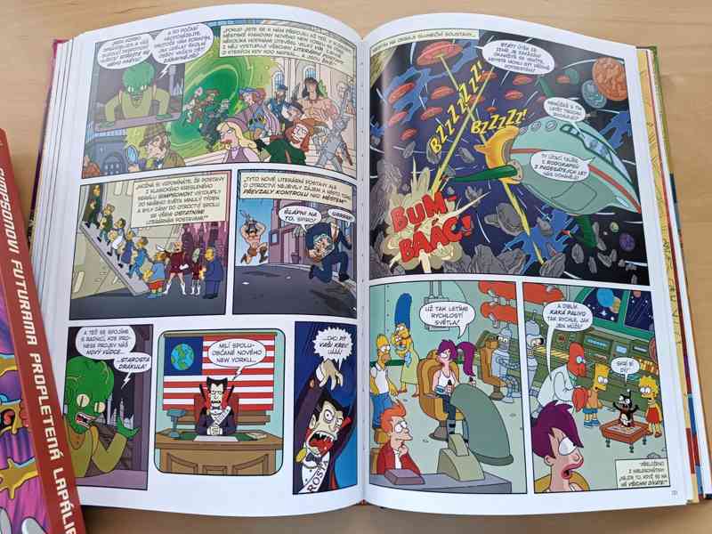 🌿 VELKÝ KOMIKS Simpsonovi Futurama 🌿 - foto 9