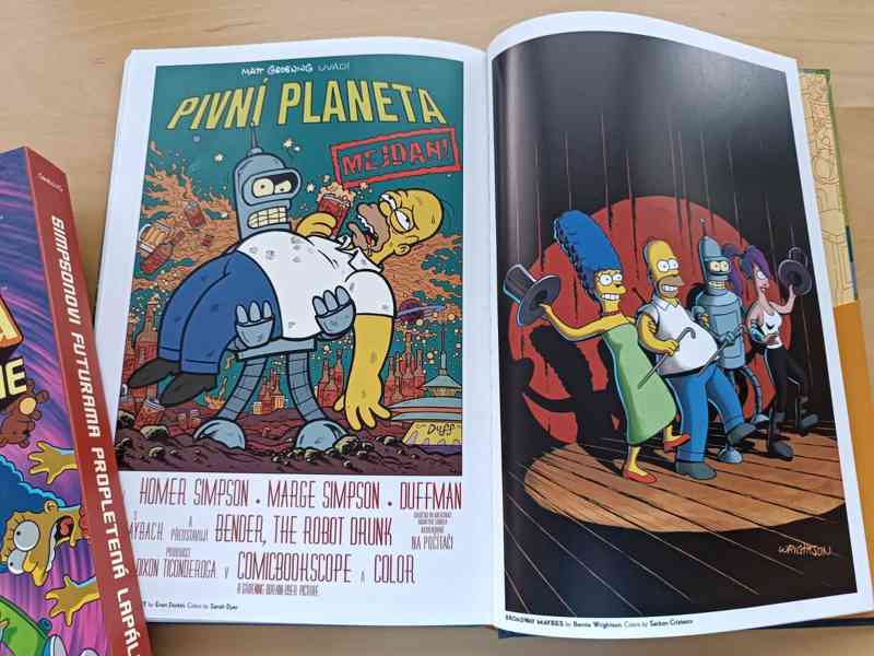 🌿 VELKÝ KOMIKS Simpsonovi Futurama 🌿 - foto 4
