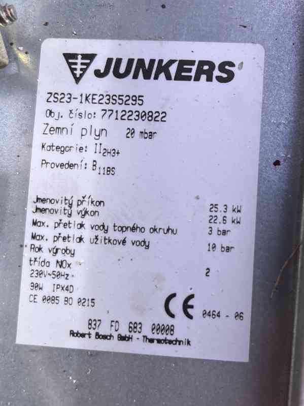 Plynový kotel Junkers ZS23-1KE (též Novastar, Bosch) - foto 2