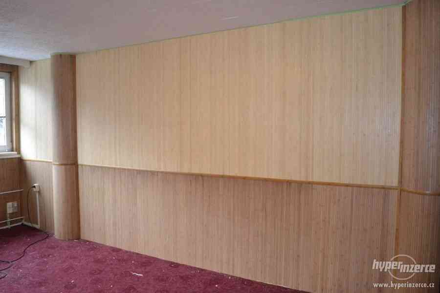 velkoformátový bambusový obklad tapeta na stěnu - foto 4