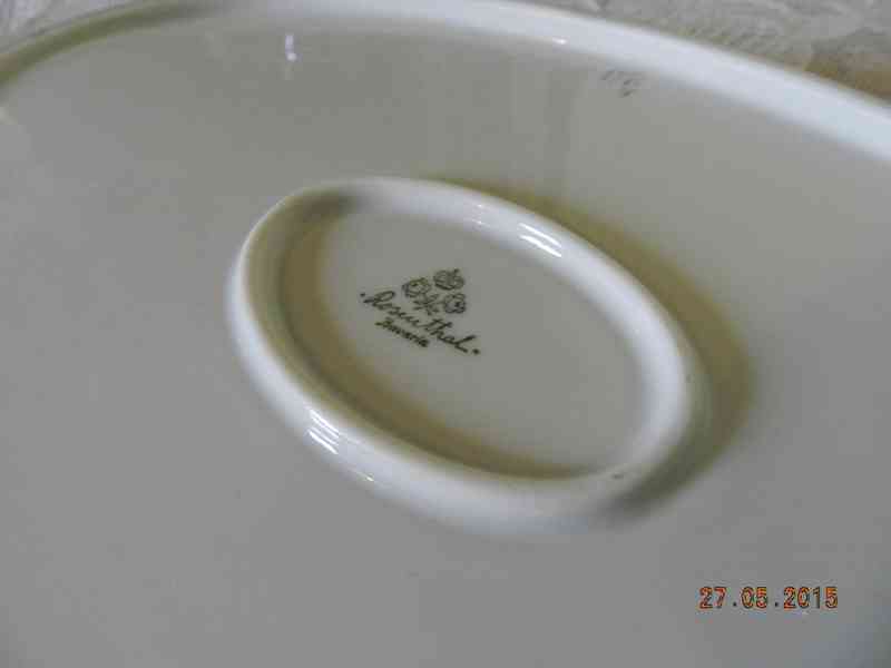 Krásný obří Tác Podnos Rosenthal Bavaria Germany - foto 10