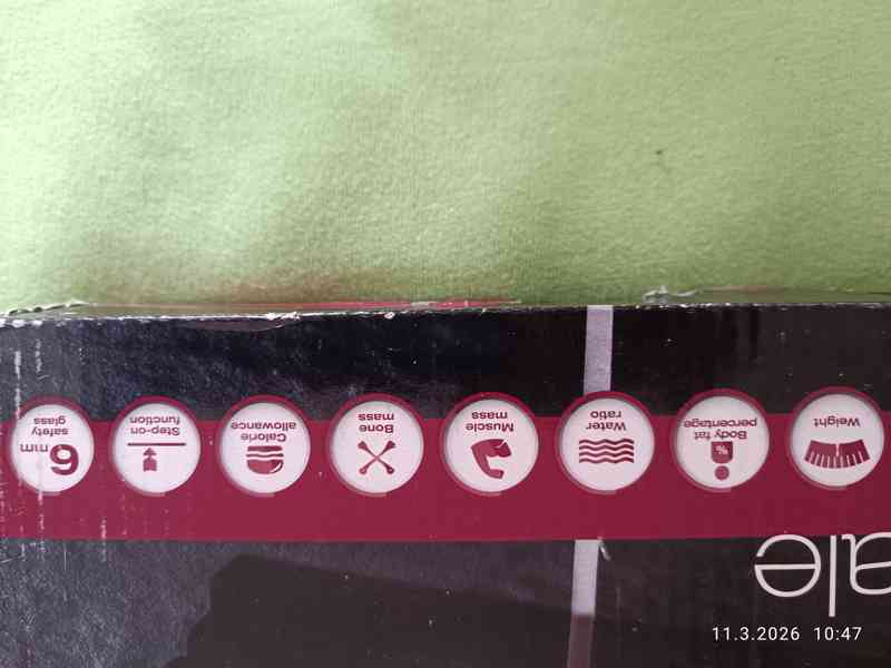 Prodám DIAGNOSTICKOU OSOBNÍ VÁHU, růžová,Silvercrest,  - foto 4