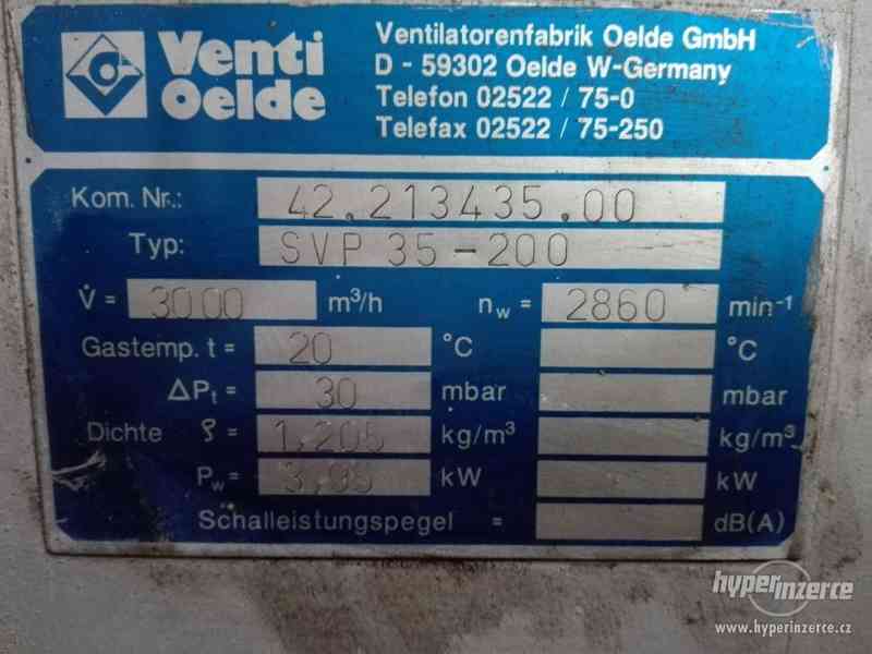 Trhací ventilátor VentiOelde SVP 35-200 - foto 4