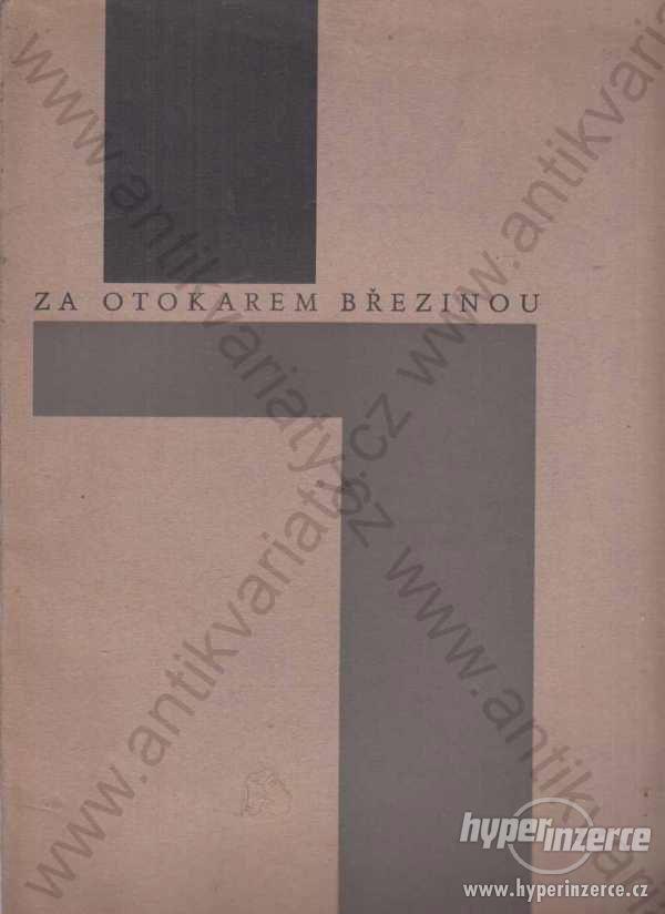 Za Otokarem Březinou  1929 - foto 1