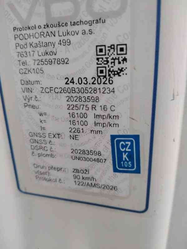 Iveco Daily 60C15, shrnovací plachta, motor 3,0 - foto 11