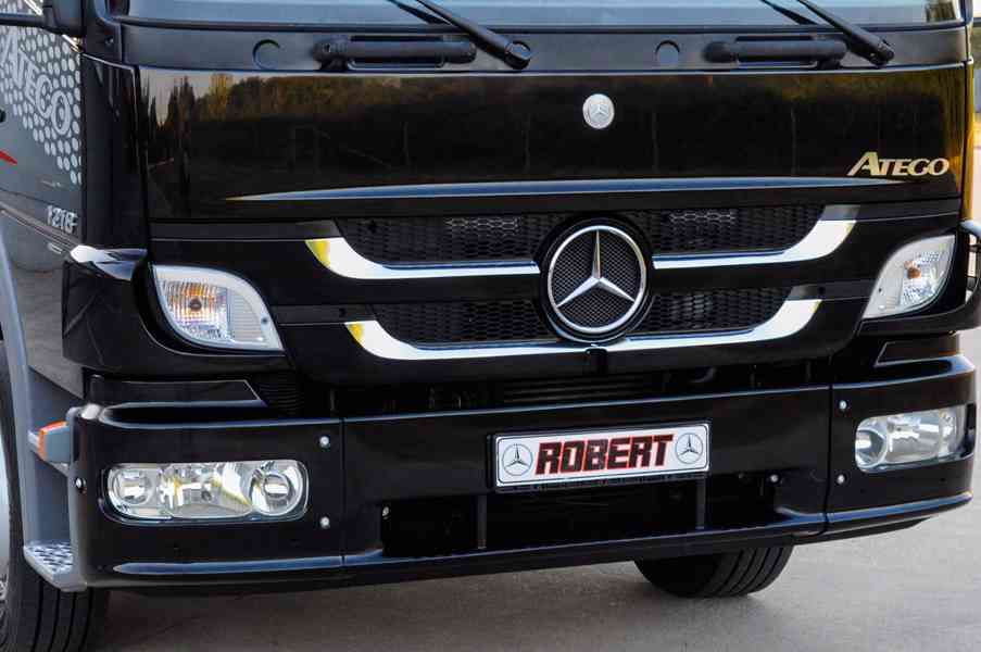 MERCEDES ATEGO 1218 NOVÝ HÁKOVÝ NOSIČ KONTEJNERŮ + HYDR. RUK - foto 39