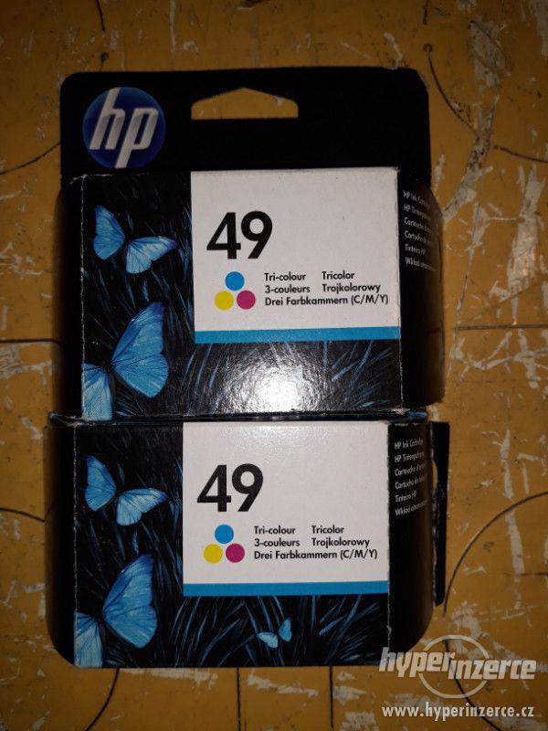 HP 49 - nová original barevná cartridge - foto 1