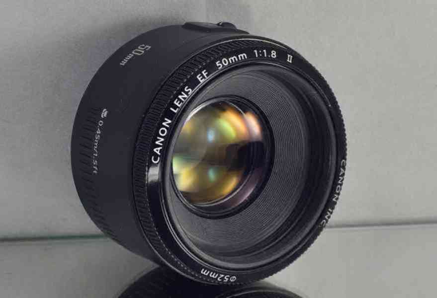 Canon EF 50mm f/1.8 II full-frame Pevný 2.generace - foto 3
