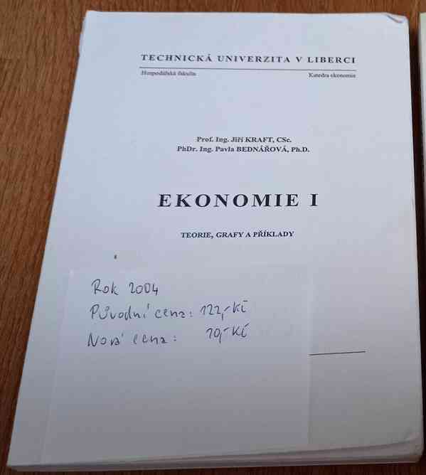 Skripta Ekonomie I.