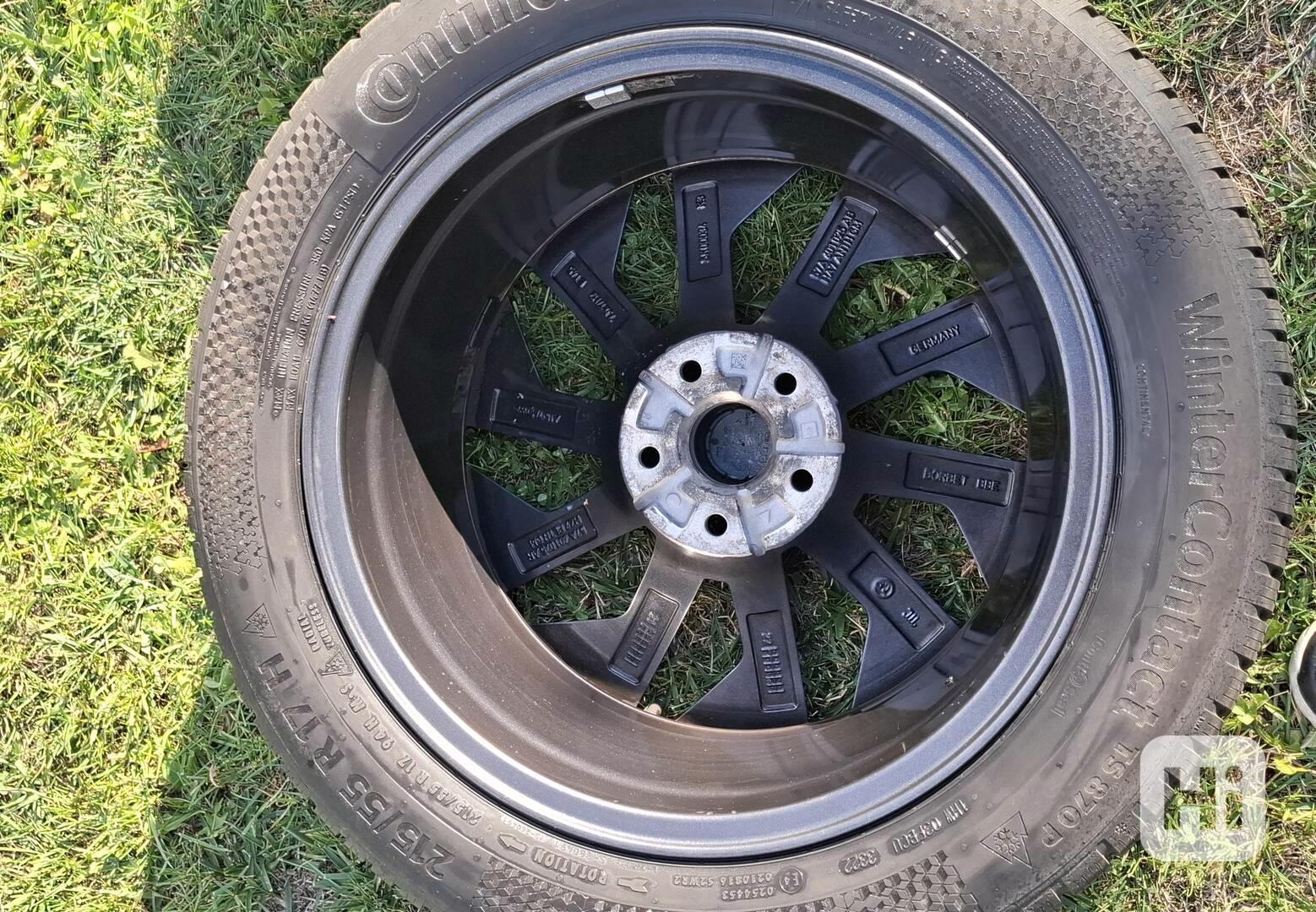Prodám litá kola + zimní pneumatiky Continental - foto 1