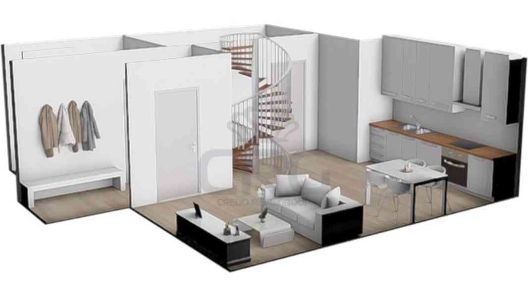 EXKLUZIVNĚ K PRONÁJMU DESIGNOVÝ MEZONET 4+kk „ROSTĚNICE-ZVON - foto 15