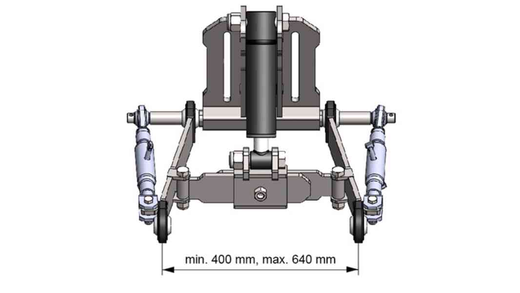 PŘEDNÍ HYDRAULIKA TRAKTORU CAT. 1 - ECO PRO TRAKTOR - foto 5