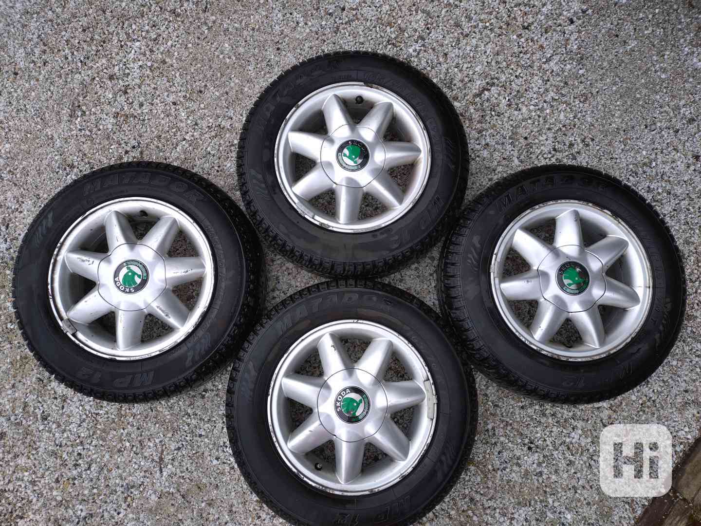 Kompletní sadu letních pneumatik ŠKODA Felicia, AL disky - foto 1