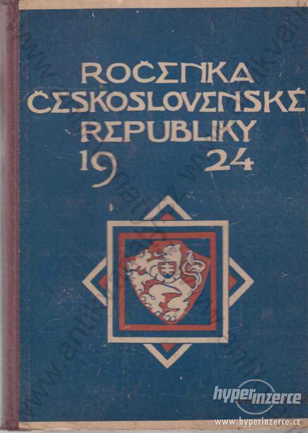 Ročenka československé republiky 1924 - foto 1